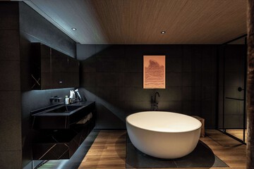 Deep soaking bathtub