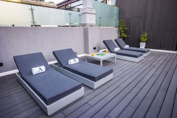 Rooftop pool