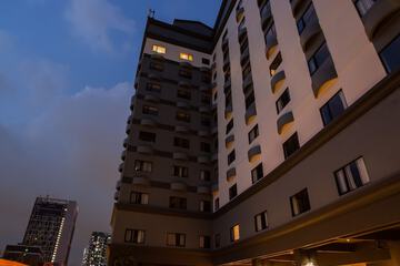 Front of property - evening/night