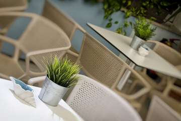 Breakfast area
