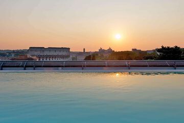Rooftop pool
