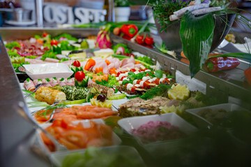 Breakfast buffet