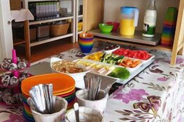 Breakfast area