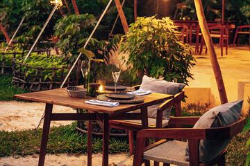 Outdoor dining