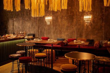 Breakfast area