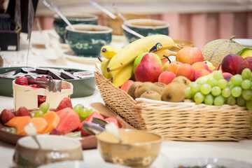 Breakfast buffet