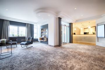 Lobby sitting area