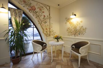 Lobby sitting area