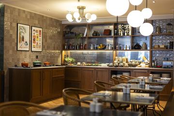 Breakfast area