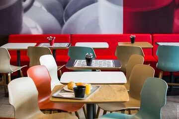 Breakfast area