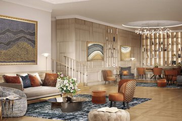 Lobby sitting area
