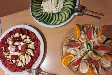Breakfast buffet