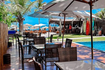 Poolside bar