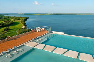 Rooftop pool