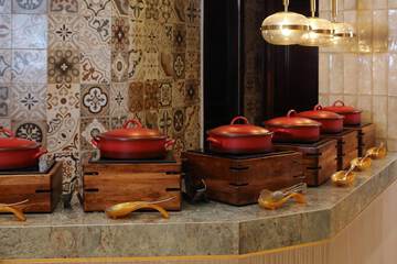 Breakfast area