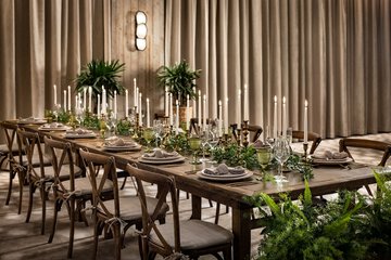 Indoor wedding