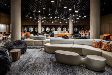 Lobby sitting area