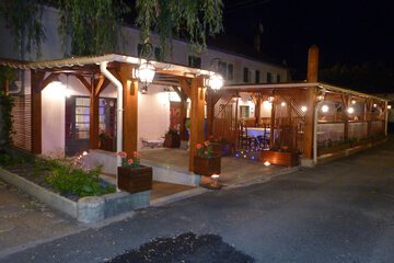 Front of property - evening/night