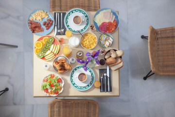 Breakfast buffet