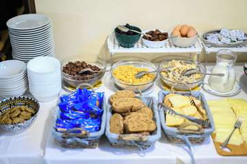 Breakfast buffet