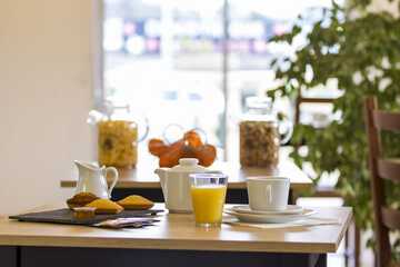 Breakfast area