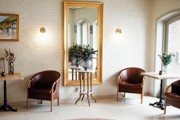 Lobby sitting area