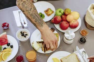Breakfast area