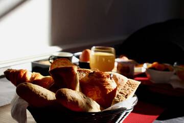 Breakfast area