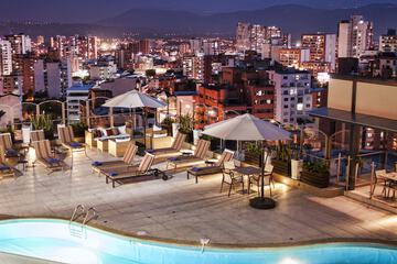 Rooftop pool
