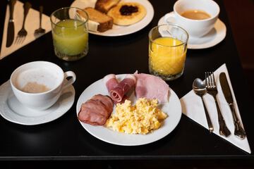 Breakfast buffet