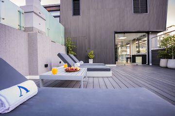 Rooftop pool
