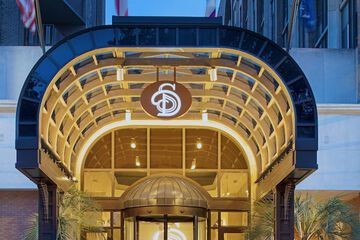 Front of property - evening/night