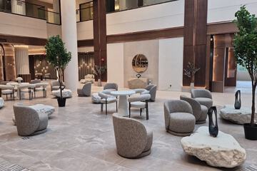Lobby sitting area