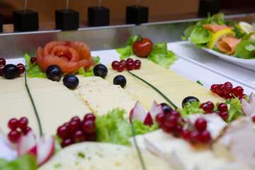 Breakfast buffet