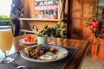Breakfast area