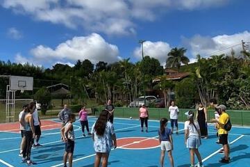Basketball court