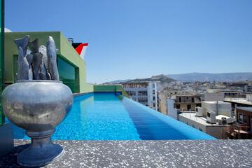 Rooftop pool
