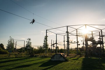 Outdoor rock climbing