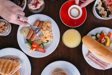 Breakfast buffet