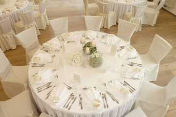 Indoor wedding