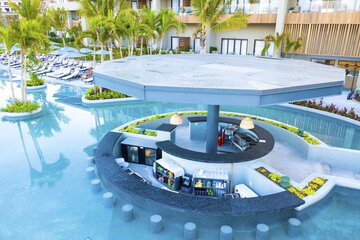 Swim-up bar