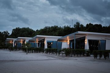 Front of property - evening/night