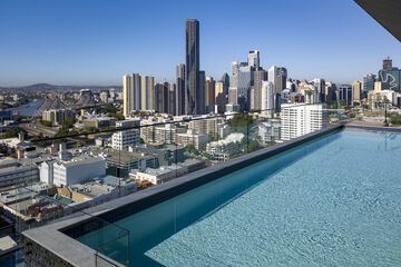 Rooftop pool