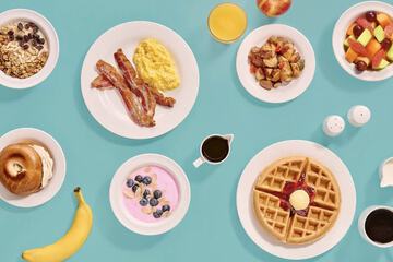Breakfast buffet