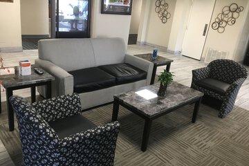 Lobby sitting area