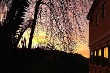 Front of property - evening/night