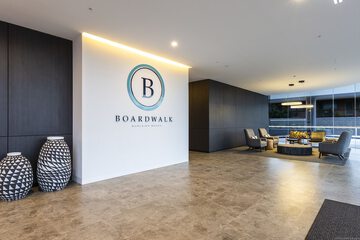 Interior entrance