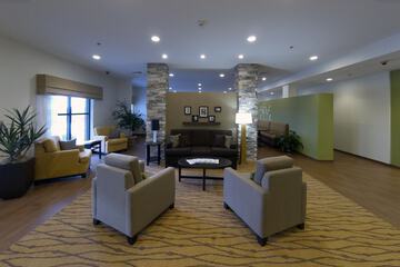 Lobby sitting area