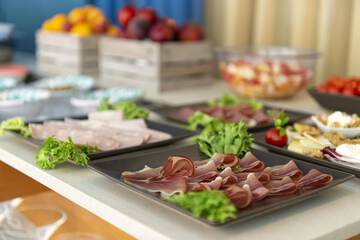 Breakfast buffet