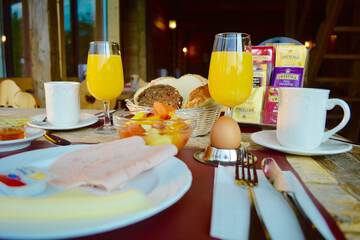 Breakfast area